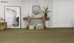 Fireproof SPC 5mm Oak Wood Grain Noise Prevention GKBM LS-W001 Greenpy