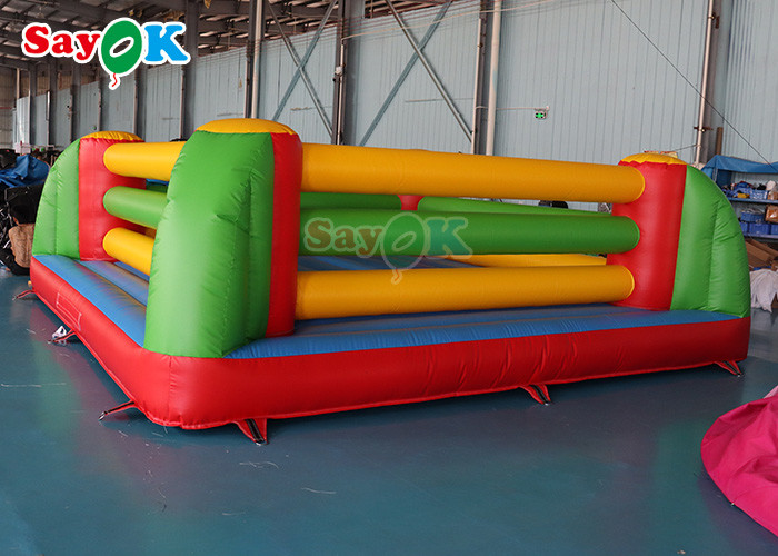 Outdoor Competition Inflatable Sports Games Oxford Boxing Ring For Kids 5x5x1.5m