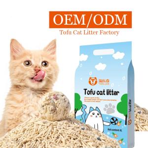 Wholesale Scented Tofu Kitty Litter Lemon Apple Baby Powder Rose Clumping Flushing Kitty Litter from china suppliers