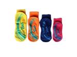 Fashion Non Skid Air Travel Flight Socks Anti Slip Children Socks Grip