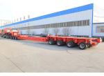 Customized Axle Number Heavy Duty Hydraulic Lowbed Trailer for Oversized Load