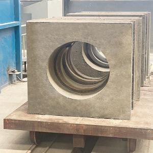 Wholesale High Refractoriness Under Load Compound Prefabricated Blocks Pot Mouth Brick For Reduction Furnace Of Metal Magnesium from china suppliers