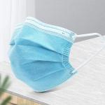 95% - 99.9% BFE 3 Ply Non Woven Face Mask Ventilation Adults Protective