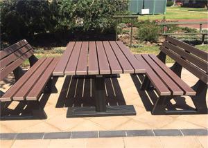 Wholesale High Density Wood Plastic Composite Outdoor LeisureFurniture Sets from china suppliers