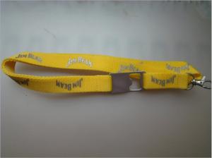 Wholesale Functional metal bottle opener polyester lanyards, promotion bottle opener neck lanyards, from china suppliers