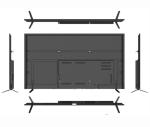 1872x1053mm Liquid Crystal Display TV , 85inch LCD Android Tv