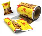 Wholesale Food Grade Printed Chips Packaging Bags Laminate Rolls PET Plastic Bag