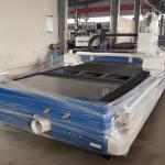 1500mm*3000mm Cutting Area Sheet Metal Fabrication Single Table Laser Cutting