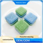 OEM ODM Biodegradable Dishwasher Tablets To Remove Oil And Brighten Dishes