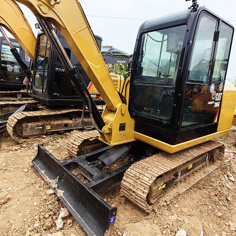 Used Caterpillar 306E Excavator CATC2.6 Turbo Engine 0.25m³ Bucket Capacity Original Version