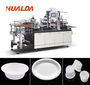 Wholesale 1000 Kgs Plastic Cup Forming Machine , Lid Punching Machine One Year Warranty from china suppliers