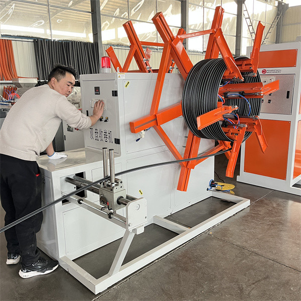 380V flexible Plastic Pipe Extrusion Machine With Adjustable Speed