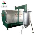 Wood Log Charcoal Carbonization Stove With Graphite Packing Seal