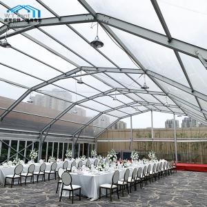 Wholesale Commercial Clear Roof Wedding Tent Polygon Arched Aluminum Alloy Frame from china suppliers