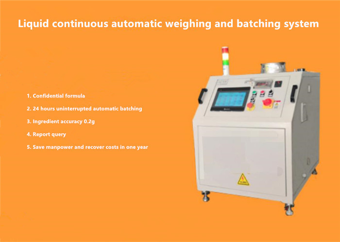 Dye , Non-Woven Fabric Liquid Automatic Mixing For Hot Melt TPU
