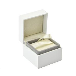 Wholesale CMYK Printing Cardboard Packaging Boxes , Velvet Wedding Ring Box Luxury from china suppliers