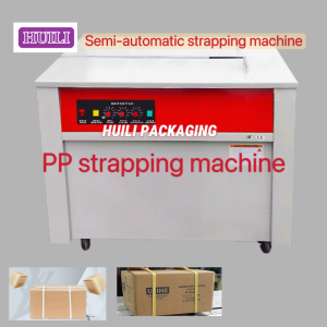 Semi-automatic strapping machine 12mm PP strap Automatic packaging machine