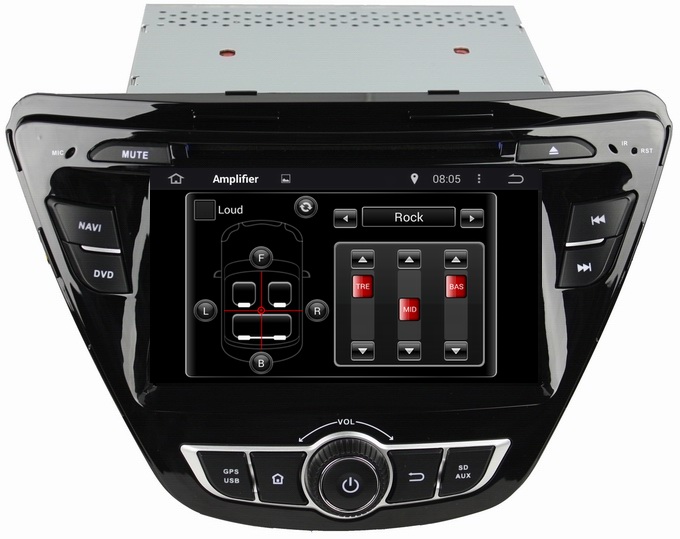 Ouchuangbo Car GPS Navigation Stereo DVD Player Hyundai Elantra 2014 Android 4.4 3G Wifi Bluetooth Radio OCB-7057D