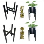 Black Anti Rust 41cm Length Metal Flower Stand