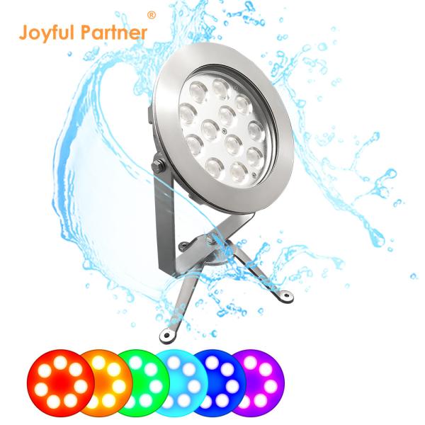 Hot Sale 12x3W RGB 3in1 Outdoor IP68 Waterproof Stainless Steel RGB LED Light