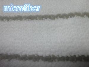 Wholesale Gray White Weaving Coral Fleece Microfiber Fabric 580gsm Mop Pad Fabric from china suppliers