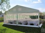 White Outdoor Transparent Tent , Marquee Wedding Party Tent Stable Anti - Rust