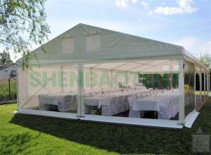 Wholesale White Outdoor Transparent Tent , Marquee Wedding Party Tent Stable Anti - Rust from china suppliers