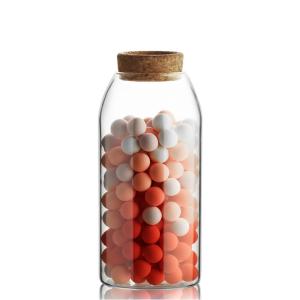 Wholesale Transparent Borosilicate Food Storage Airtight Glass Jar from china suppliers