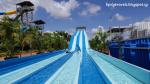 ODM Outdoor Large Water Amusement Park Summer Swimming Pool Fiberglass Rainbow
