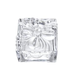 Wholesale High-grade Clear Glass crystal glass jewelry case boxes for ring and earring from china suppliers