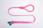 Silicone Handle Durable Nylon Dog Leashes Training And Walking Dog Rope Leash