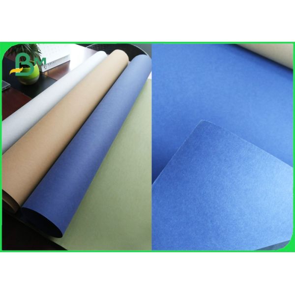 Biodegradable Sewable Washable Kraft Paper Fabric 0.55mm Thick 150cm Width