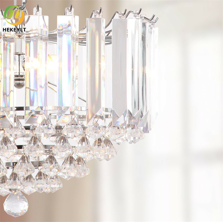 Luxury 2 Light For Wedding Decor Crystal Pendant Light For Wedding Decor