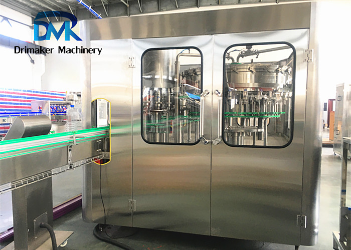Juice Carbonated Drink Complete Soda Bottling Machine PLC Control