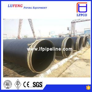 Wholesale china supplier 3pe sprial steel pipe din en 10220 high-strength spiral welded steel pipe/tube from china suppliers