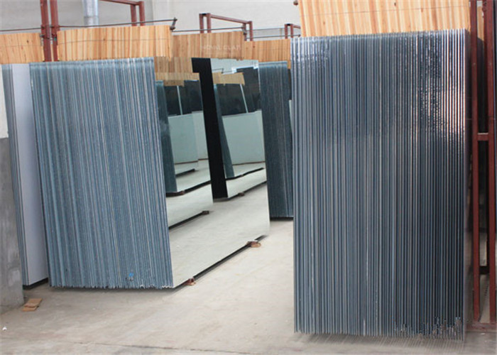 Double Coated Aluminum Mirror Glass Sheets 2mm - 6mm Thickness Sample Available