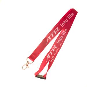 Wholesale Multi Purpose Red Promotional Printed Lanyards Reflective Edges Silk Screen Woven Labels​ from china suppliers