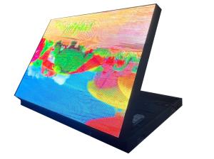 Wholesale Wireless Connection P4RGB Outdoor LED Advertising Screen Front Opening Cabinet from china suppliers