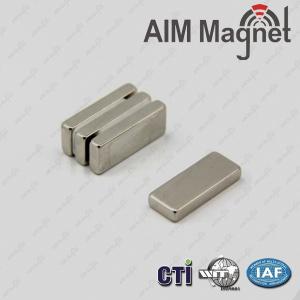 Wholesale block small permanent ndfeb magnet customized dimension from china suppliers
