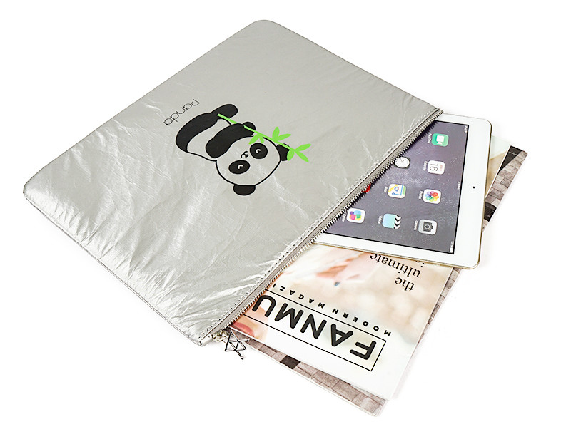 Water Resistant Zipper Tyvek Travel Cosmetic Pouch Bag