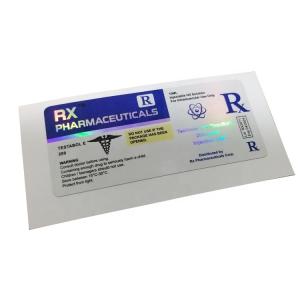 Wholesale Heat Resistant Pantone Color Pharmaceutical Bottle Labels For Steroids Injection from china suppliers