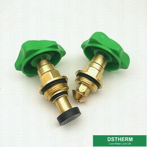 Wholesale Green Color Plastic Ppr Handle For Stop Valve Top Parts With Brass Cartridges from china suppliers