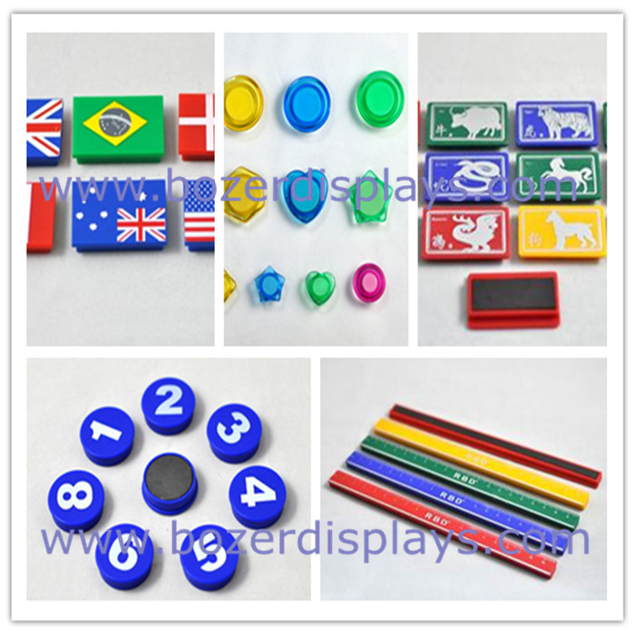 LOGO rectangle plastic magnet