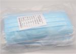 Fluid Resistant 3 Ply Face Mask Nonwoven Multi - Layer Spunbond Meltblown