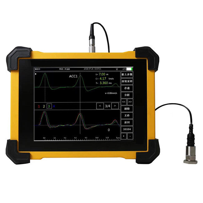 Non Destructive Pile Integrity Test Equipment Low Strain PIT Tester
