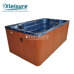 Wholesale Length 4m japanese home sex massage hot jet spa Compact Swim Spa from china suppliers