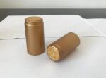 Factory pvc plastic oilve oil heat shrink capsules exquisite wine cap seal gold