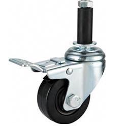 Wholesale 04-Medium duty caster Eletroconductive rubber caster from china suppliers