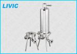 Stainless Steel Cartridge Filter Housing Reliable With High Filtration Rating