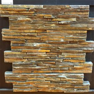 Wholesale Natural Stone Cement Backed Stone 3D Decoration Wall Panel Corrosion Resistant from china suppliers